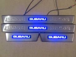 Накладка на порог. Subaru Legacy