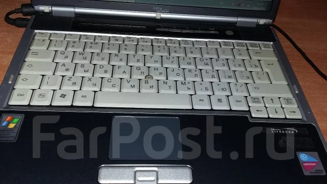 Fujitsu LifeBook. 14.1", ��� 2048 ��, ���� 80���, WiFi: 1, ����������� �� 1��. ����