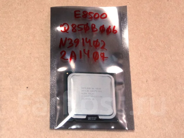 Intel Core 2 Duo E8500 ����