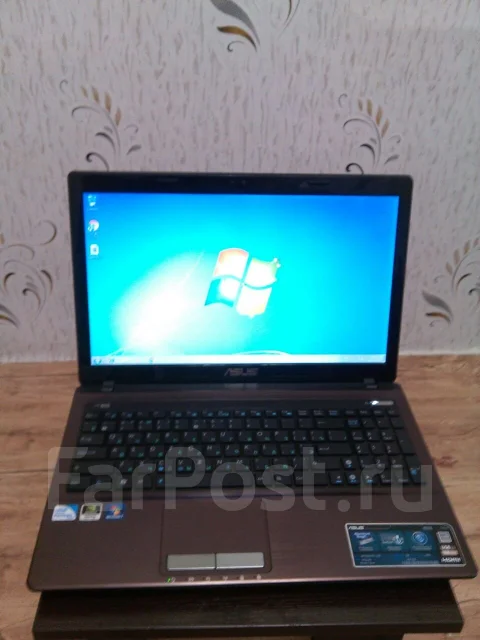Asus K53SD. 15.6", 2,2����, ��� 4 ��, ���� 500���, WiFi: 1, Bluetooth: 1, ����������� �� 4��. ����