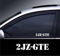 Наклейка. Toyota Supra Toyota Aristo Двигатель 2JZGTE