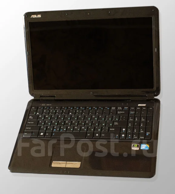 Asus K50I. 15.6", 2,1����, ��� 4 ��, ���� 250���, WiFi: 1, Bluetooth: 1 ����