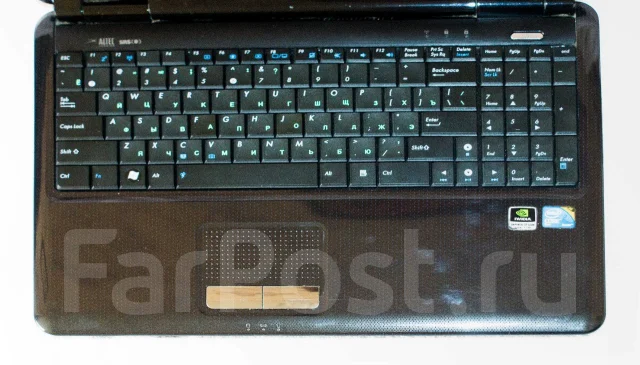 Asus K50I. 15.6", 2,1����, ��� 4 ��, ���� 250���, WiFi: 1, Bluetooth: 1 ����