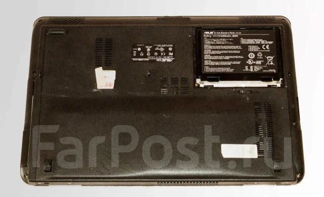Asus K50I. 15.6", 2,1����, ��� 4 ��, ���� 250���, WiFi: 1, Bluetooth: 1 ����