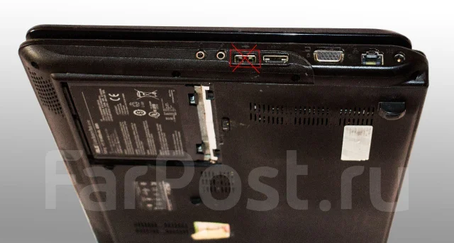 Asus K50I. 15.6", 2,1����, ��� 4 ��, ���� 250���, WiFi: 1, Bluetooth: 1 ����