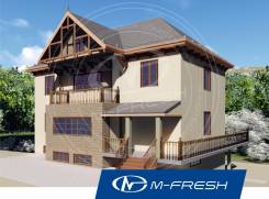 M-fresh Invite (Двухэтажный дом с эркером). 200-300 кв. м., 2 этажа, 5 комнат, бетон