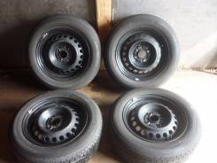 Комплект летних колёс Toyota 175/65R14. 5.5x14 4x100.00 ET45 ЦО 54,1 мм.