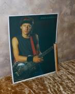 Огромный постер на пластике с Mark Knopfler