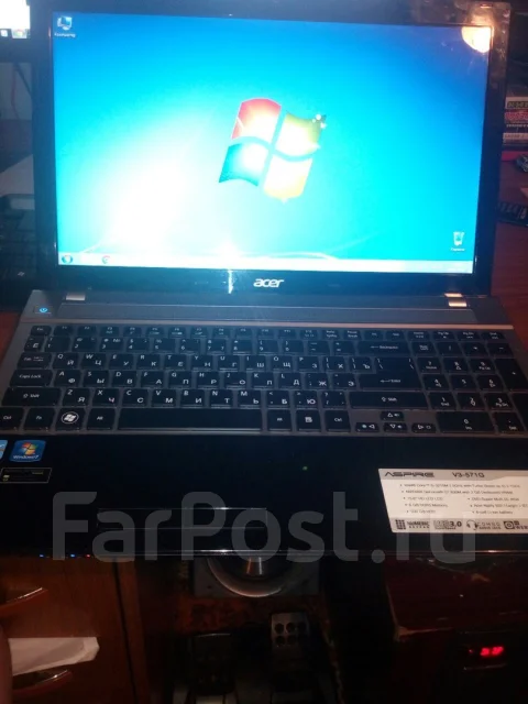 Acer Aspire V3-571G-32374G50Makk. 15.6", 2,5����, ��� 6 ��, ���� 500���, WiFi: 1, Bluetooth: 1, ����������� �� 4��. ����