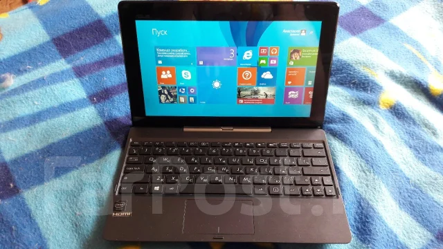 Asus Transformer Book. 10.1", 1 460����, ���� 32���, WiFi: 1, Bluetooth: 1, ����������� �� 8��. ����