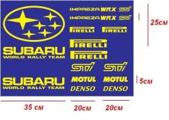 Наклейка. Subaru