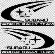 Наклейка. Subaru