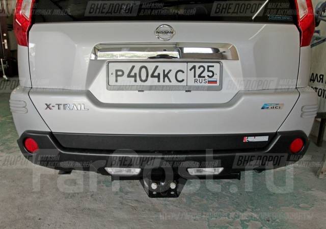 Фаркоп европейского типа Nissan X-Trail (Ниссан Х-Трейл 31) 2007-2014 ...