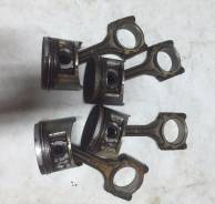 Поршень. Toyota: Masterace, Corona, Town Ace, Carina, Caldina, Corona Premio, Carina E, Vista, Avensis, Master Ace Surf, Camry, Lite Ace Двигатели: 2C...