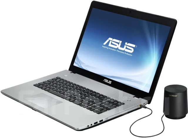 Asus N76VM. 17", 2 400����, ��� 8 ��, ���� 1 000���, WiFi: 1, Bluetooth: 1, ����������� �� 4��. ����