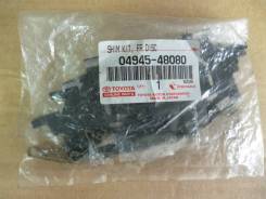 Колодка тормозная. Toyota Kluger V, MHU28 Toyota Highlander, MHU23, MHU28 Toyota Harrier, GSU35, GSU36, GSU31, GSU30, MHU38, MCU31, MCU30, MCU35, MCU3...