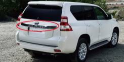 Накладка на дверь багажника. Toyota Land Cruiser Prado