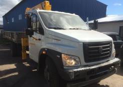 ГАЗ Газон Next. Автомобиль бортовой с КМУ Газон NEXT КМУ Soosan 334 Std, 4 430 куб. см., 5 000 кг.