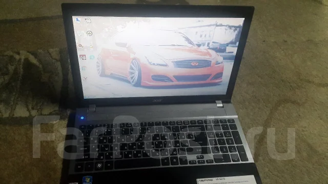 Acer Aspire V3-551G. 15.6", 3 200����, ��� 6 ��, ���� 500���, WiFi: 1, Bluetooth: 1, ����������� �� 6��. ����