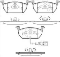 Колодка тормозная. Volkswagen Golf Skoda Octavia SEAT Leon
