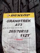 Dunlop Grandtrek AT3. Грязь AT, 2015 год, без износа, 4 шт