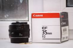 Продам объектив Canon 35мм f2.0. Для Портретной съёмки, пейзажа, репортажной съёмки, диаметр фильтра 52 мм