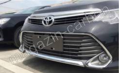 Накладка на бампер. Toyota Camry