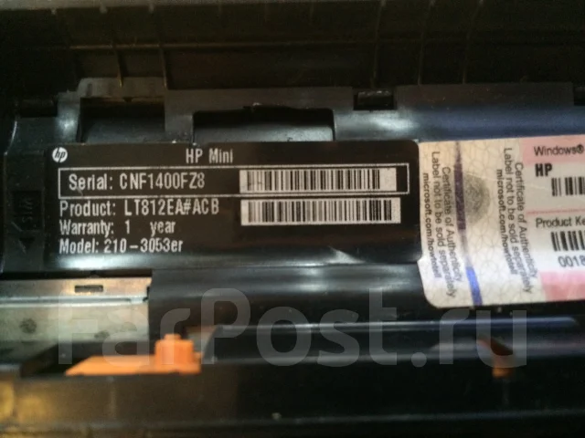 HP Mini 210-3053er. ��� 2048 ��, WiFi: 1, Bluetooth: 1 ����