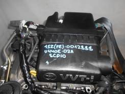 Двигатель в сборе. Toyota Vitz Toyota Platz Двигатель 1SZFE
