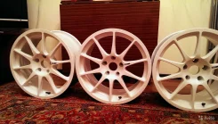 Enkei WRC Tarmac EVO Ralliart. 8.5x17", 5x114.3, ET35 ����