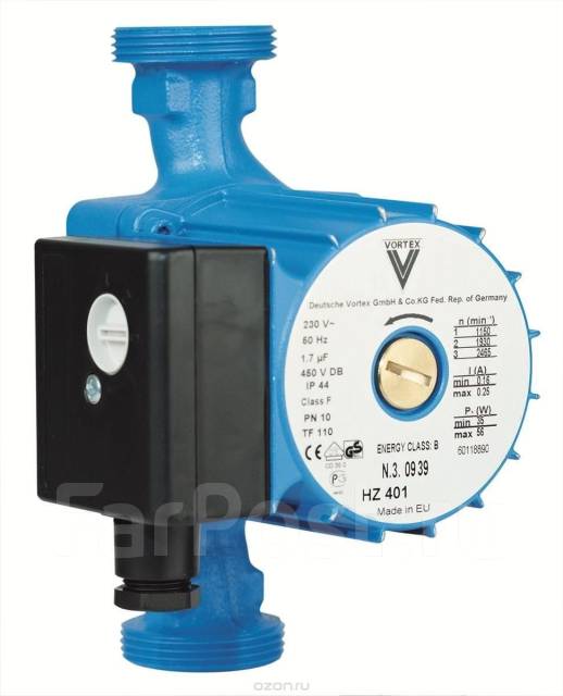 Насос циркуляционный Vortex HZ 601-DN32, в наличии. Цена: 4 480? во ...