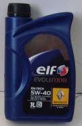 Elf. Вязкость 5W40, синтетическое