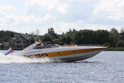 Sunseeker. Год: 2003 год, длина 15,28 м., двигатель стационарный, 1 305,00 л.с., дизель