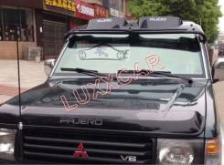 Дефлектор капота. Mitsubishi Pajero