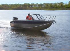 Rusboat. Год: 2017 год, длина 4,70 м., двигатель подвесной, 70,00 л.с., бензин. Под заказ