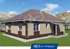 M-fresh Big Martin (Проект 1-этажного дома! Посмотрите! ). 100-200 кв. м., 1 этаж, 4 комнаты, каркас