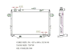 �������� ����������, Toyota Land Cruiser 105 1HZ1FZ-FE 4.2 4.5 98-07� 16400-17321 ����