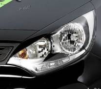 Накладка на фару. Kia Rio