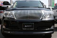 Решетка радиатора. Toyota Land Cruiser, UZJ200W, J200, GRJ200, URJ200, URJ202, UZJ200, VDJ200, URJ202W Двигатели: 1VDFTV, 1URFE, 3URFE, 1GRFE, 2UZFE....