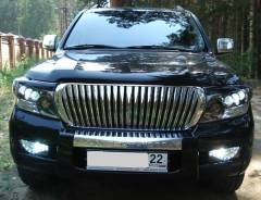 Решетка радиатора. Toyota Land Cruiser, UZJ200W, VDJ200, URJ200, URJ202, UZJ200 Двигатели: 3URFE, 1VDFTV, 1URFE, 2UZFE. Под заказ