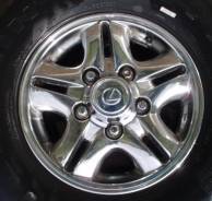 Комплект Хром колпаков Lexus LX470. Диаметр 16"", 1 шт