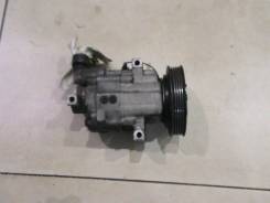 Компрессор кондиционера. Nissan Cube, BNZ11, YZ11, BZ11 Nissan March, YK12, BNK12, BK12, AK12, K12 Двигатели: CR14DE, HR15DE, CR12DE, CR10DE