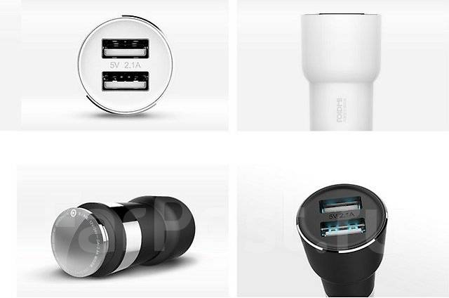 Xiaomi Roidmi - это bluetooth FM-трансмиттер+USB зарядка на 2 порта ...