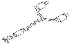 Глушитель. Ford Explorer, TWJ, TUB