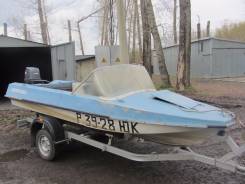 Обь-М. длина 4,20 м., двигатель подвесной, 40,00 л.с., бензин