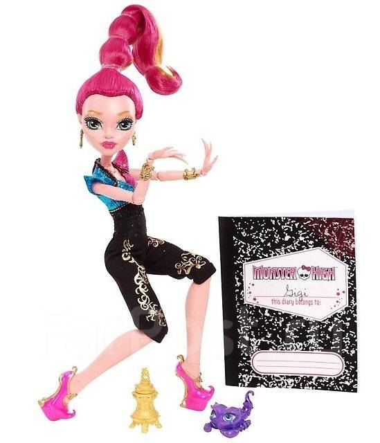 Джиджи Грант - 13 Желаний Школа монстров Monster high(базовая), б/у, в ...