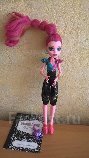 Джиджи Грант - 13 Желаний Школа монстров Monster high(базовая), б/у, в ...