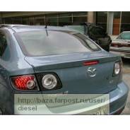 Накладка на спойлер. Mazda Axela Mazda Mazda3