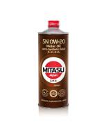 Mitasu. Вязкость 0W-20, синтетическое