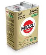 Mitasu. Вязкость 5W-40, синтетическое